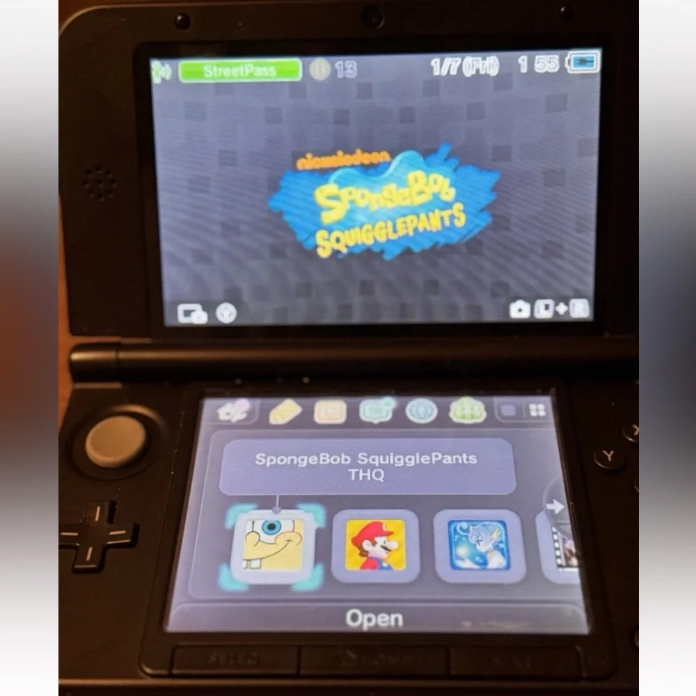 SpongeBob SquigglePants 3D (Nintendo 3DS,‎ 2011) Complete CIB